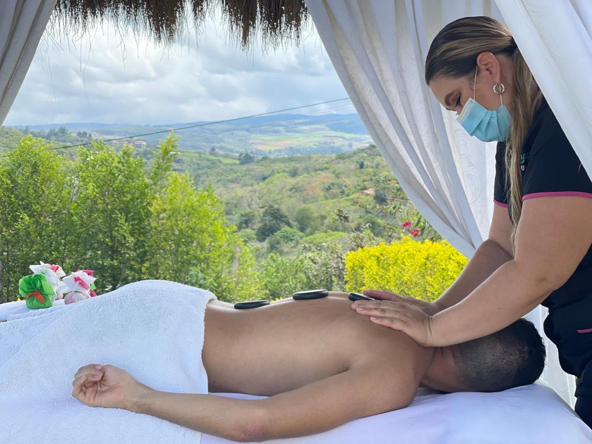 Hotel Campestre Palmas Del Zamorano San Gil Dış mekan fotoğraf