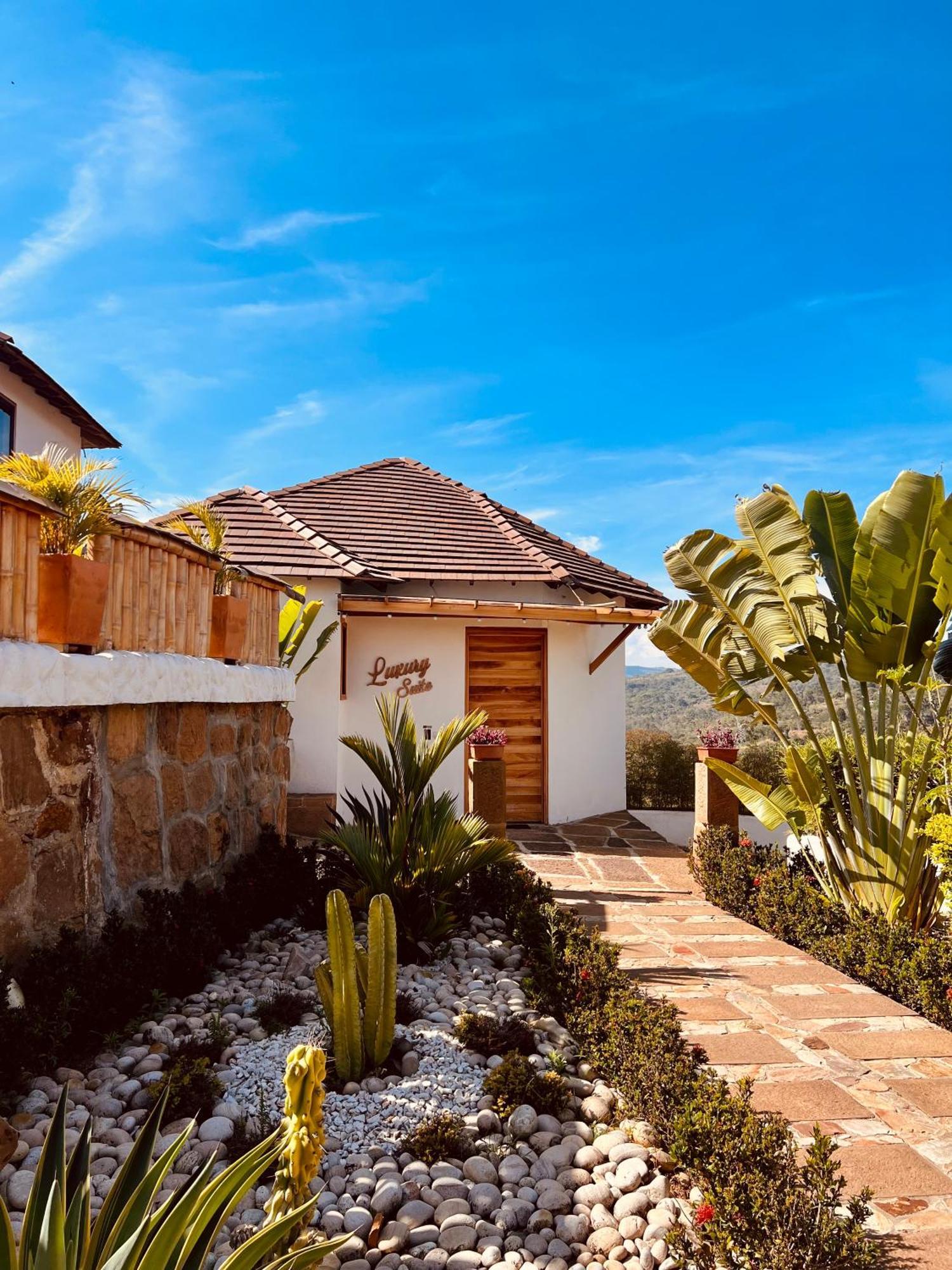 Hotel Campestre Palmas Del Zamorano San Gil Dış mekan fotoğraf